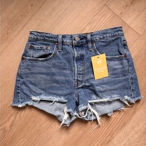 Levi’s 501 High-Waisted Cutoff Shorts